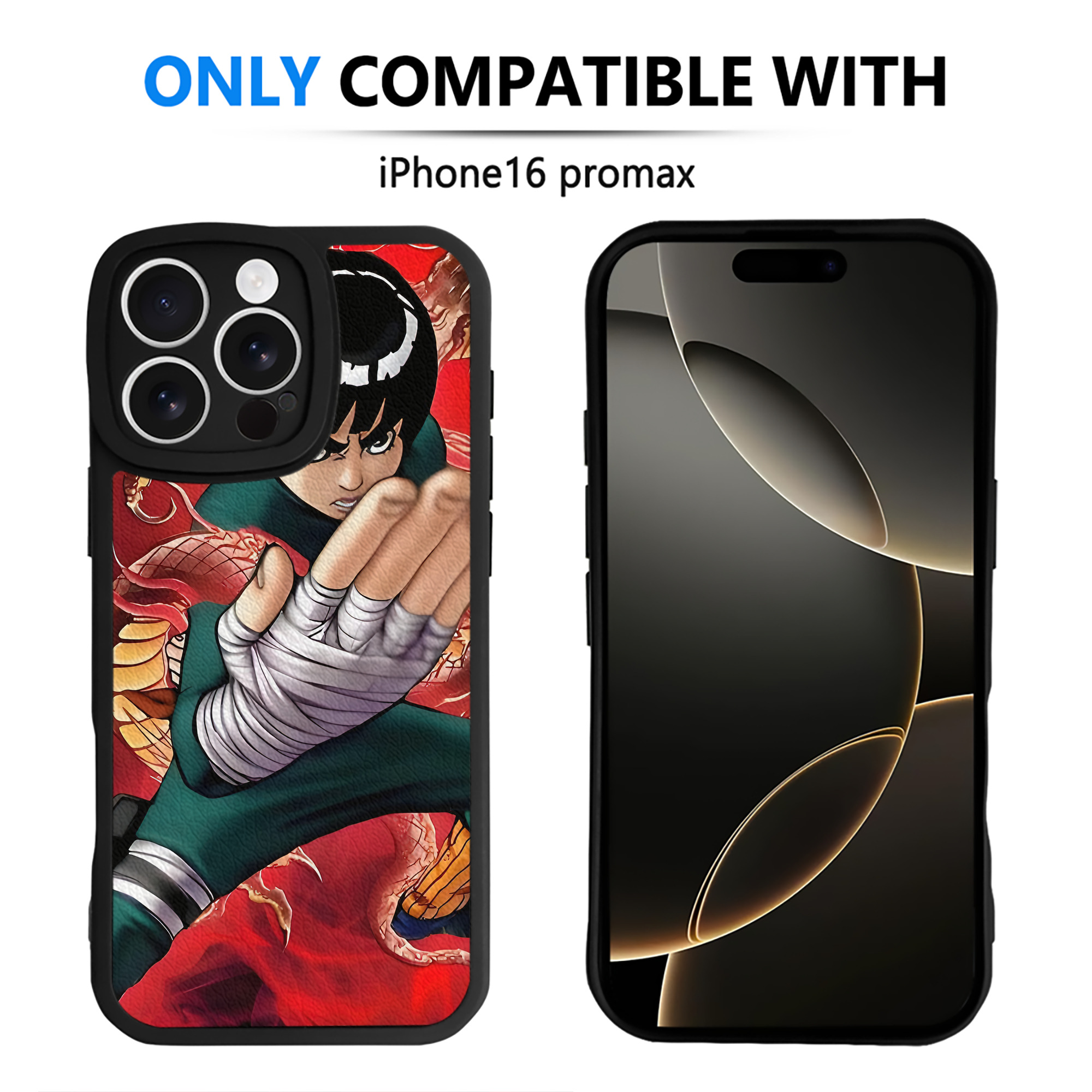 （画像用） NARUTO -ナルト- NARUTO -ナルト- 疾風伝 【iPhone 16シリーズ対応】シリコンスマホケース（レザー調） 材質：シリコン